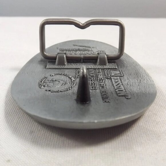 2002 National Finals Rodeo NFR Montana Silversmiths Mini Belt Buckle - Picture 6 of 9